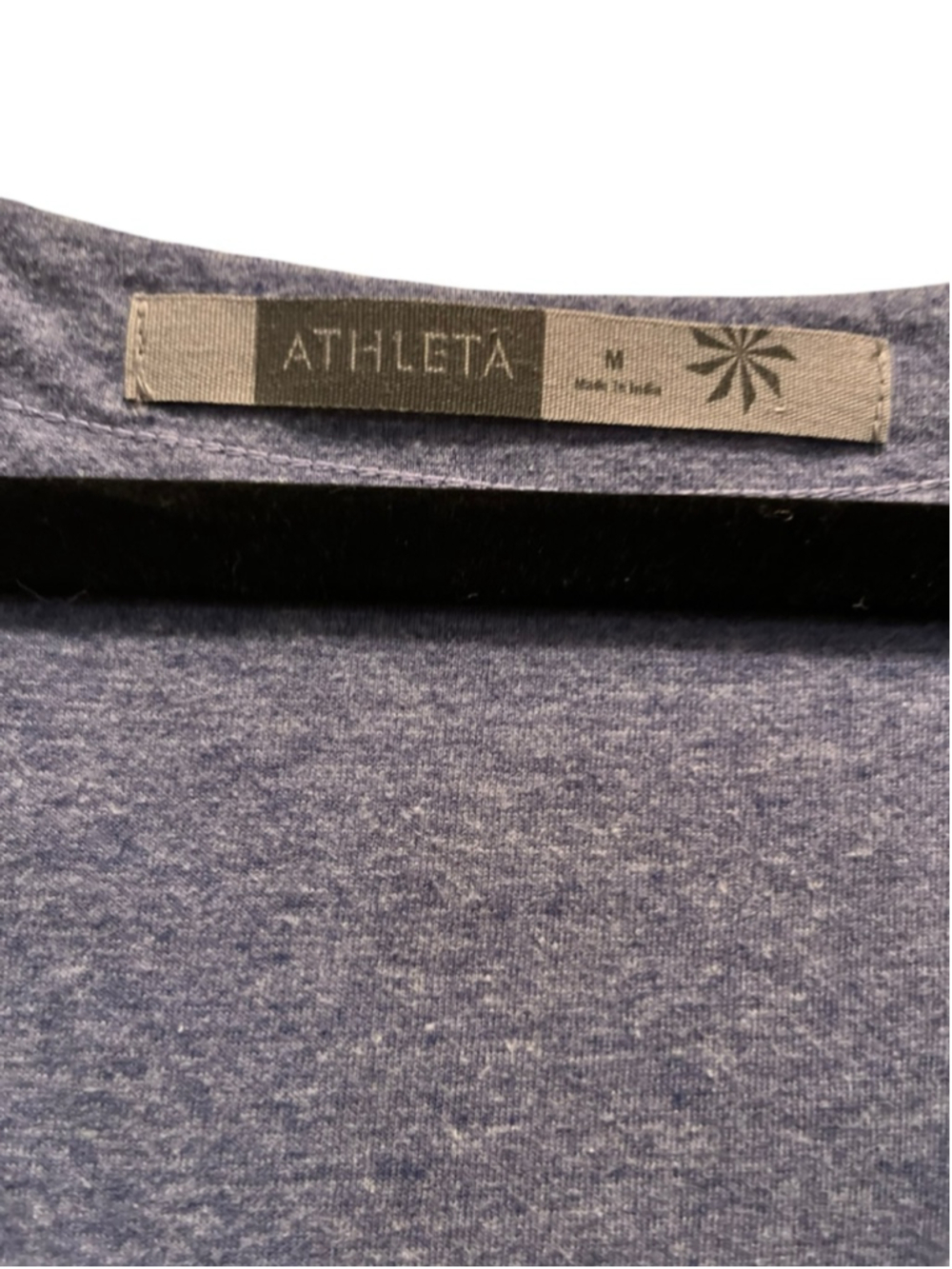 EUC Women's Athleta Blue & White Patterned Mini Dress M - Picture 4 of 7